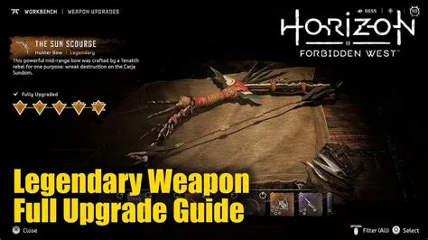 How do you get the legendary warrior bow in forbidden west?