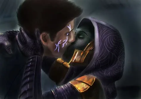 Did tali have a crush on shepard?