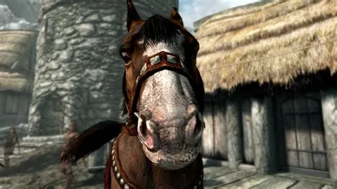 What is the dragonborn horse called?