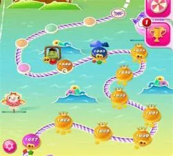 Why did candy crush start over at level 1?