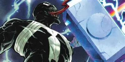 Why can venom lift mjolnir?