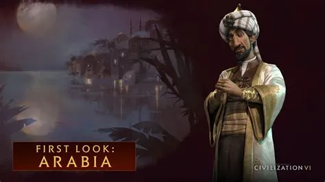 Who is the arabic leader in civ 6?