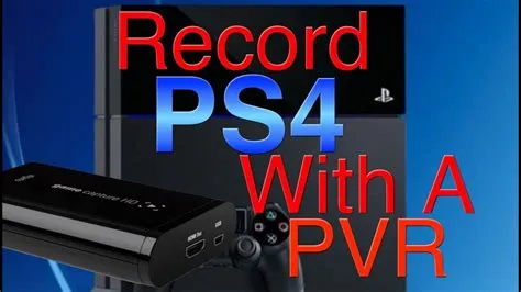 Does playstation always record?