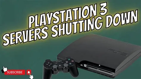 Did sony shut down ps3 servers 2022?