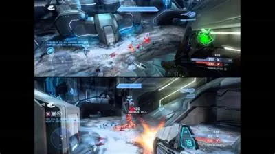 Is halo co-op split-screen?