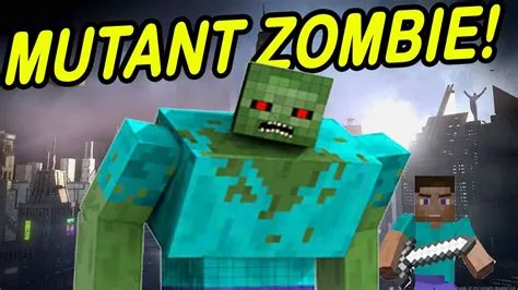 What mobs attack zombies in minecraft?