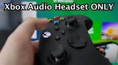 Why cant i hear game audio through my headset on xbox one?