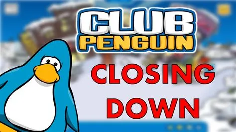 When did club penguin shut down?