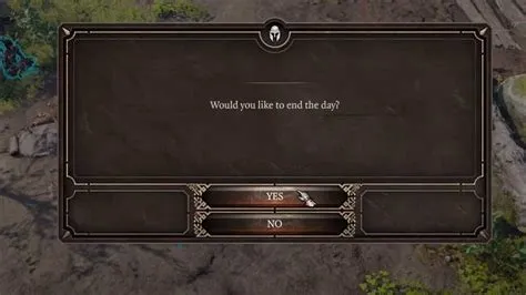 What happens if you take a long rest baldurs gate 3?