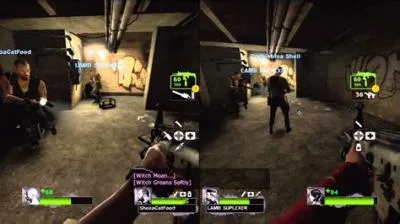 Is left for dead 4 split-screen?