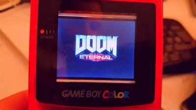 Can a gameboy play doom?