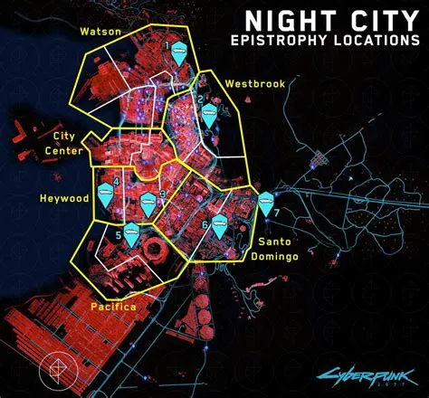 How big is cyberpunk 2077 map?