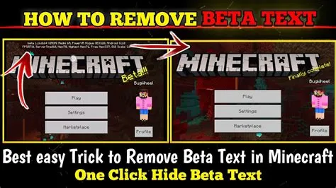 Can you remove beta?