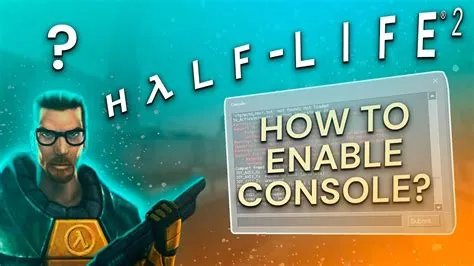 How do you speed up the console in half life?