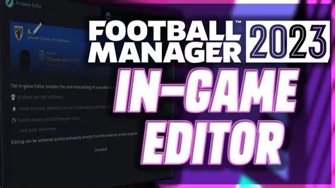 Where is fm23 editor?