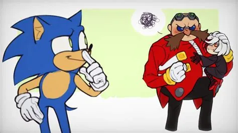 Who is eggman sonic father?