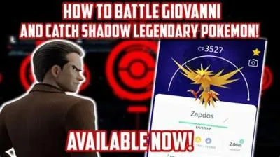 How often does giovannis shadow legendary change?