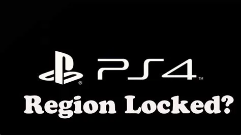 Does ps4 have region lock?