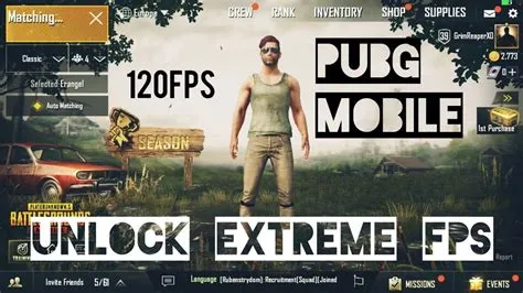 How much is extreme fps in pubg mobile?