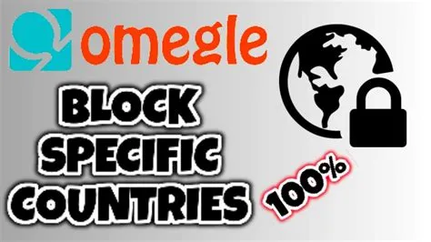 What countries are omegle blocked on?