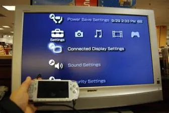 Can you play psp-2000 on tv?