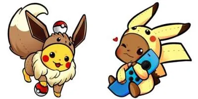 Can pikachu breed with eevee?