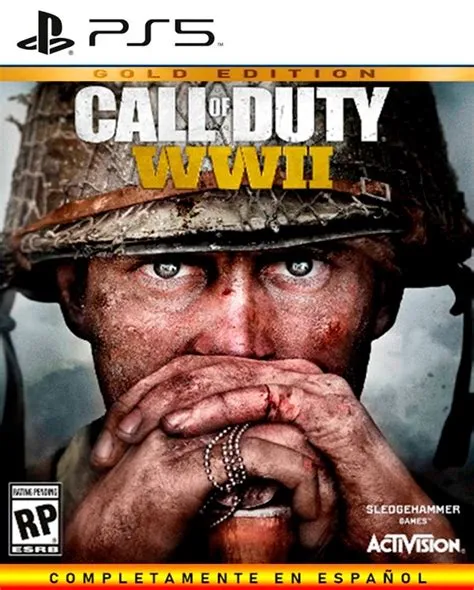 Can call of duty wwii be played on ps5?