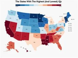 What state has highest iq?