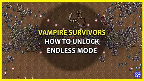 Is vampire survivors endless?