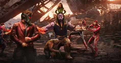 What does mantis do to thanos?