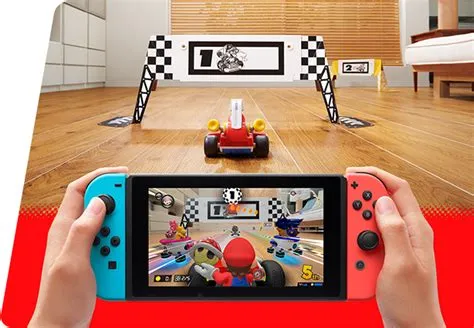 Can you play mario kart on switch without tv?