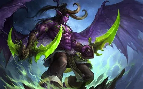 How old is illidan stormrage?