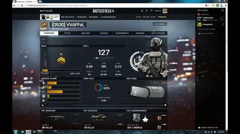 Who has the longest headshot in bf4 stats?