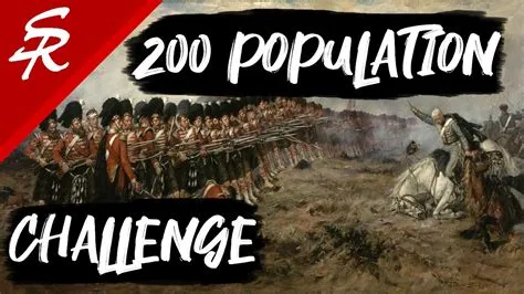 Can you have more than 200 population in age of empires 4?