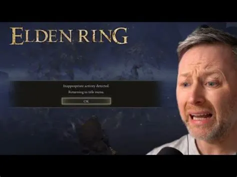 What is inappropriate activity in elden ring?