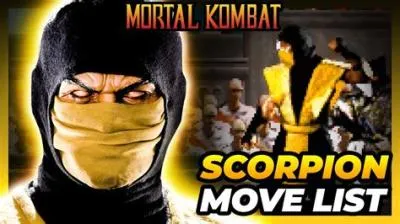 What are the scorpions moves in mortal kombat 4?