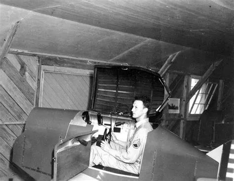 Who invented flight simulator?