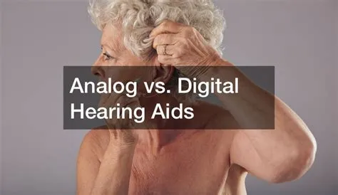 Is human hearing digital or analog?