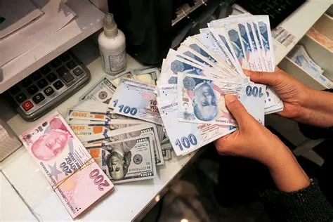 How much does the average turkish earn in lira?