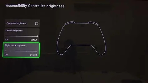 How do i change the brightness on my gamepad?