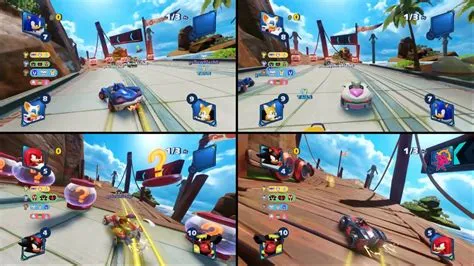 Is sonic split screen?