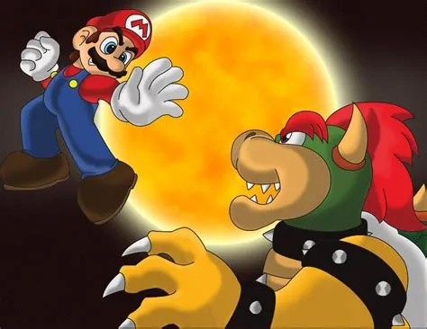 Has mario fought gods?