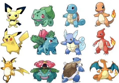 What pokémon games have the original starters?