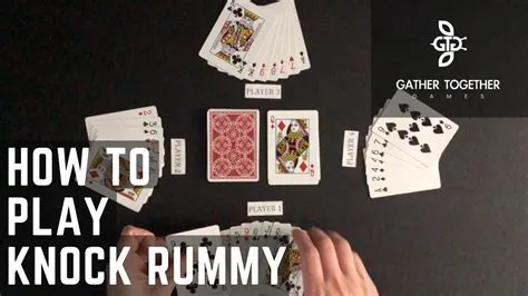 What is knocking in rummy?