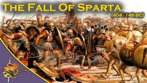 Why did sparta fall?