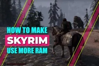 How much ram does skyrim use?