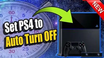 Will a ps4 auto turn off?