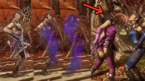 Can mileena turn invisible?