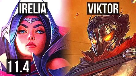 Is irelia better than viktor top?