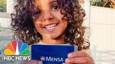 Who is the youngest mensa member?